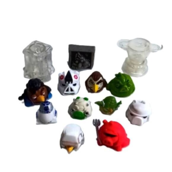 Angry Birds Star Wars Telepods Lot of 13 with Darth Vader Carrying Case - Picture 3 of 15